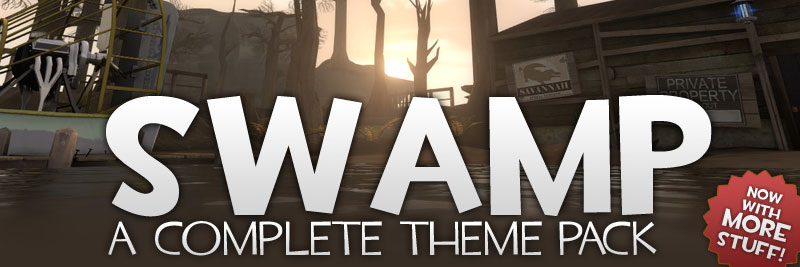 TF2maps.net Swamp theme pack for Team Fortress 2